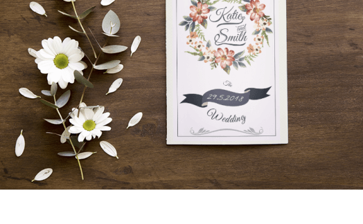 הזמנות לחתונה 2019 – הדפסים ודוגמאות
