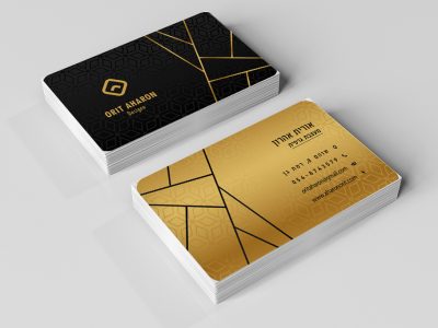 כרטיסי ביקור מקוריים 35