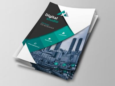 פלייר מעוצב עם תמונה