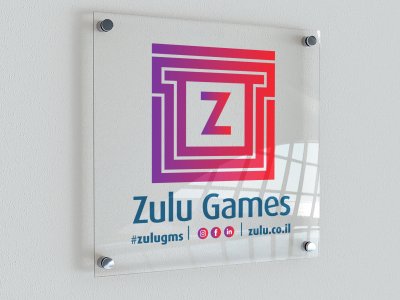 שלט על פרספקס 3