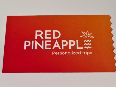 כרטיס ביקור חיתוך צורני זיגזג