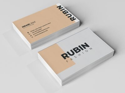 כרטיס ביקור לדוגמא