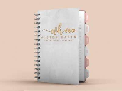 מחברת ממותגת 12