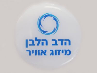 מדבקה בולטת מיזוג אוויר