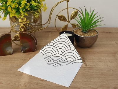 מעטפה צבעונית circles