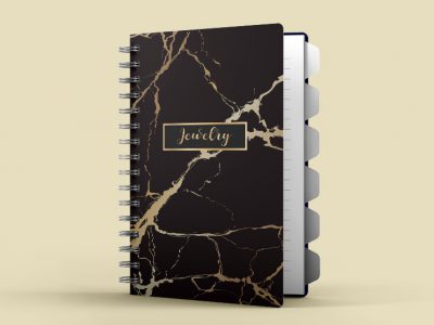 מחברת ממותגת 22 עם פויל