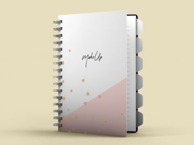 מחברת ממותגת 23 עם פויל