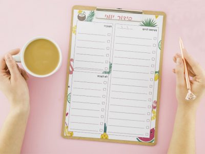 תכנון שבועי קיץ