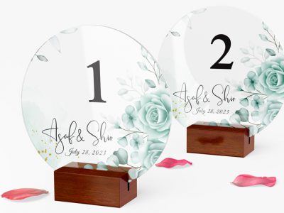 מספרי שולחן צורני דגם שיר