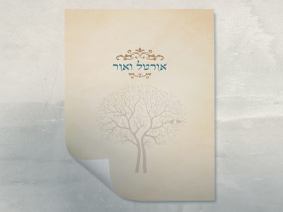 הדפסת כתובה על נייר ממוחזר