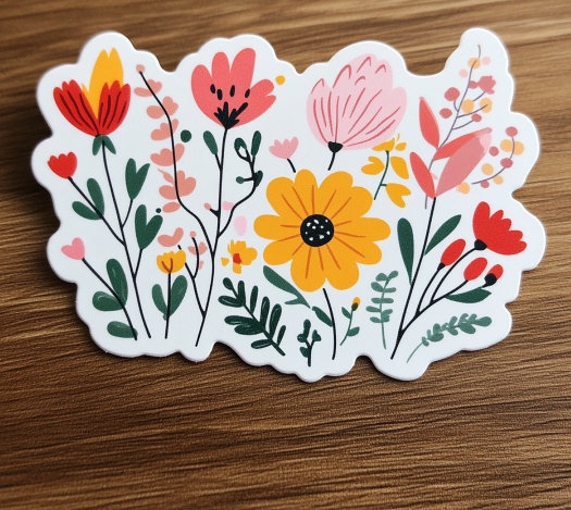 מדבקות בחיתוך צורני