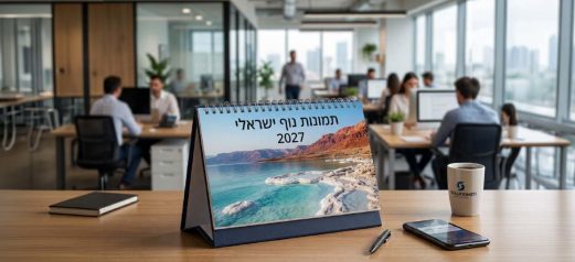 לוח שנה שולחני בסיס קשיח 1