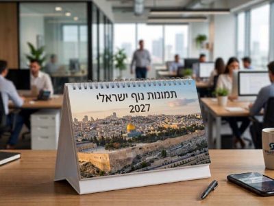 לוח שנה שולחני בסיס קשיח 5