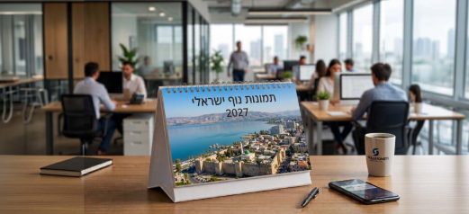 לוח שנה שולחני בסיס קשיח 6