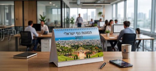 לוח שנה שולחני בסיס קשיח 7