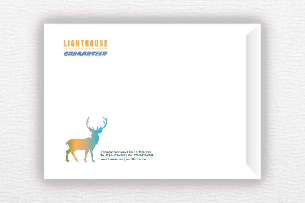 מעטפות A3 LightHouse